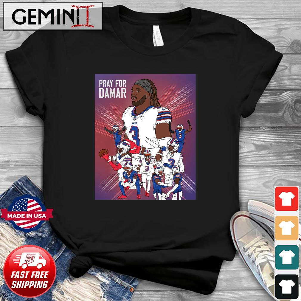 Pray For Damar Hamlin NFL Buffalo Bills Shirt, hoodie, sweater