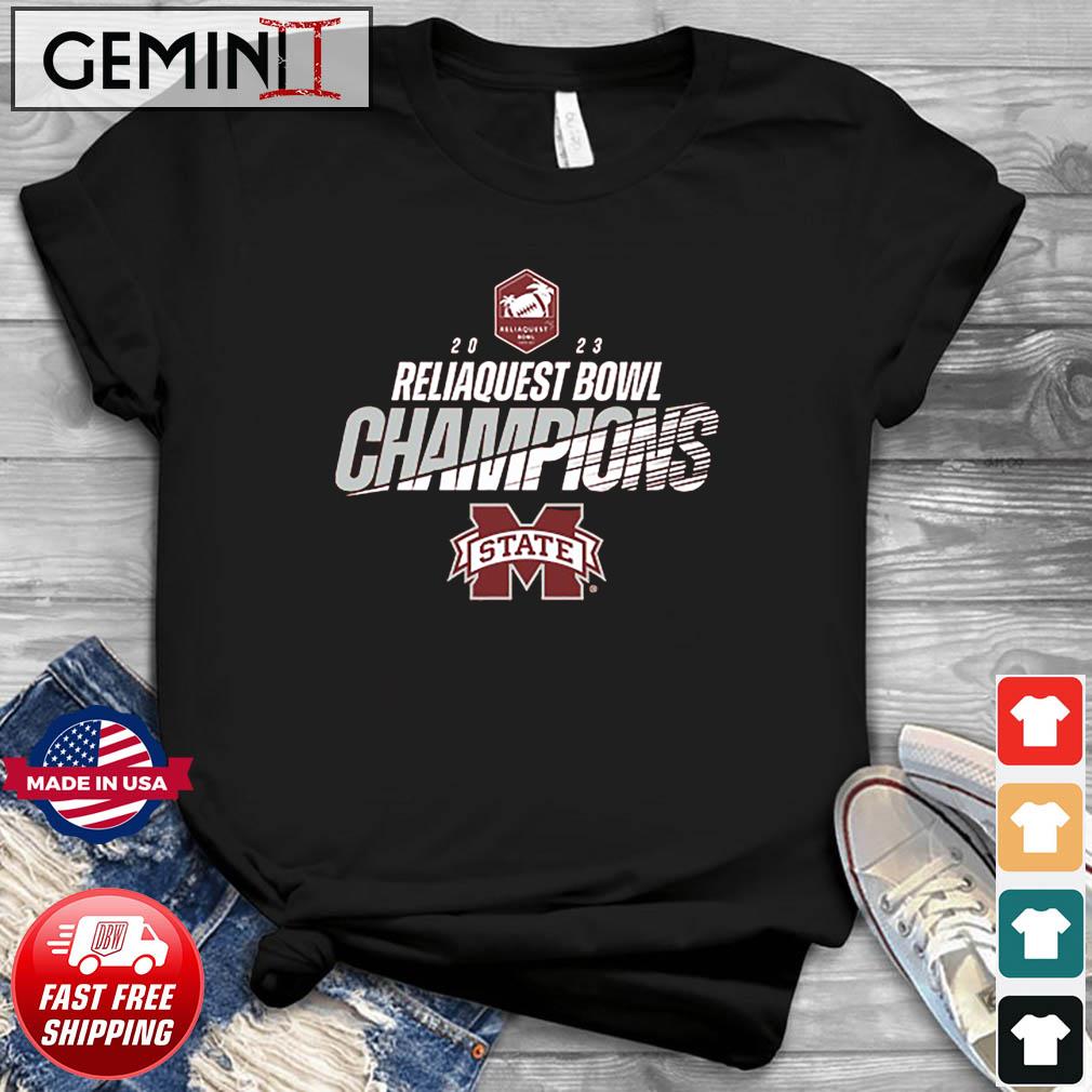 Reliaquest Bowl 2023 Mississippi State Champions Shirt