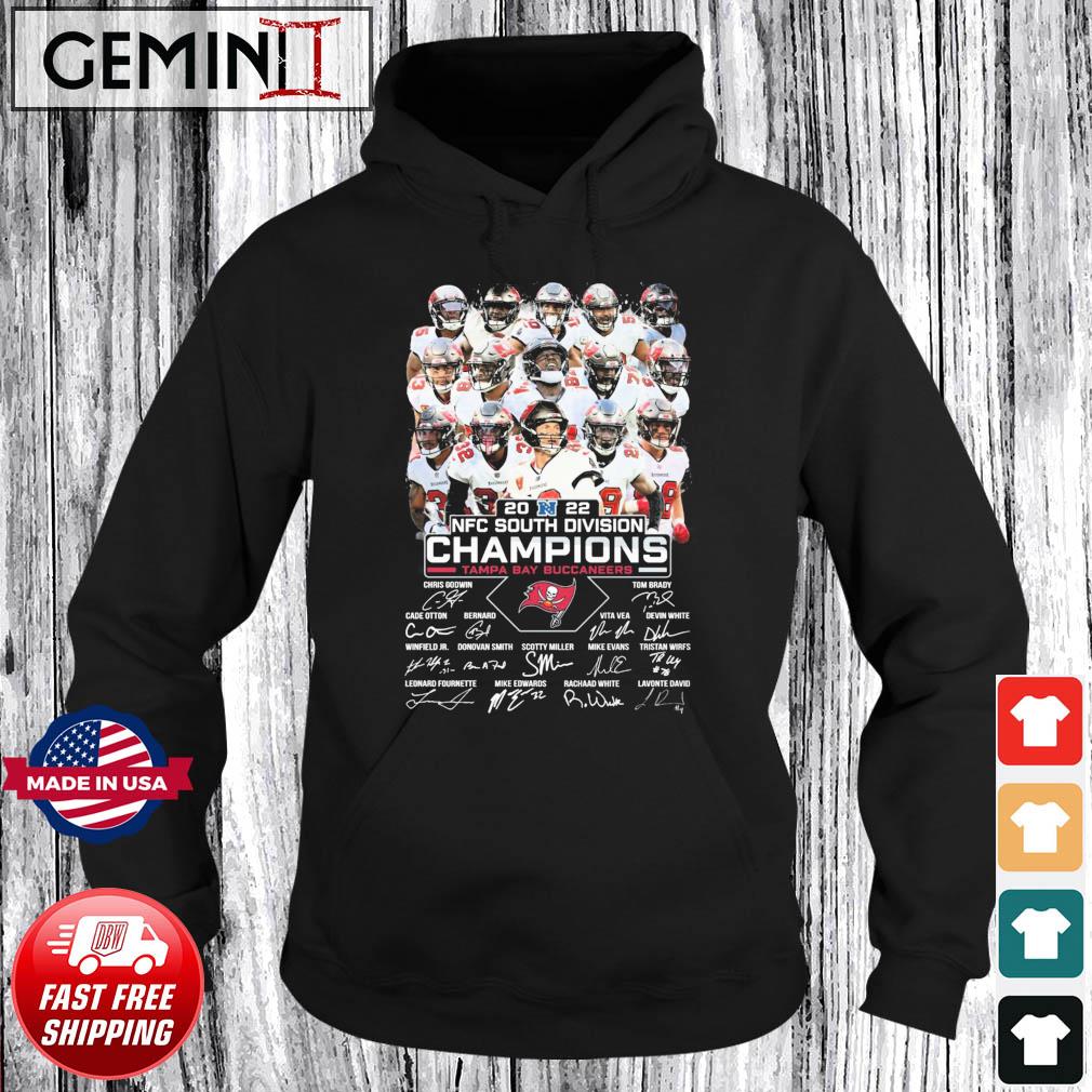 Tampa Bay Buccaneers 2022 NFC South Division Champions Shirt, hoodie,  sweater, long sleeve and tank top