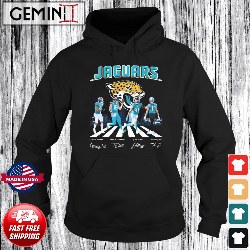 The Jaguars Team Abbey Road Signatures Shirt Hoodie