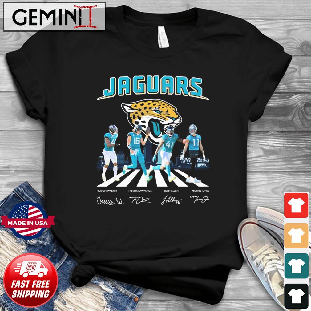 The Jaguars Team Abbey Road Signatures Shirt
