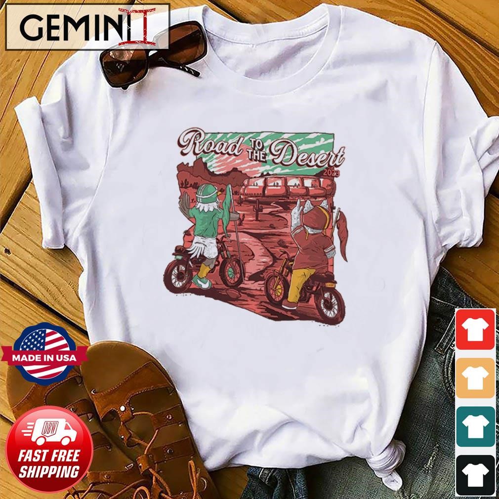 2023 Arizona Matchup Chiefs Vs Eagles Road To The Desert Shirt