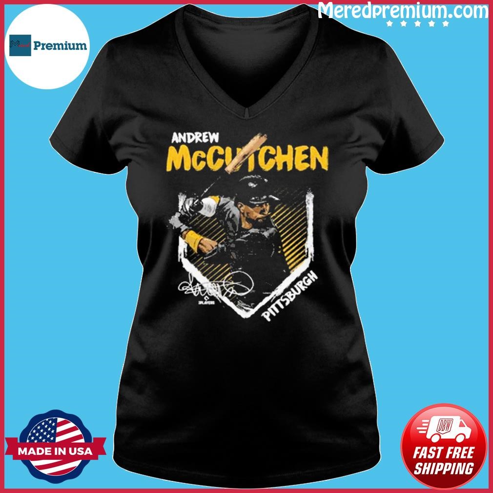 Andrew Mccutchen Pittsburgh Base Signature Shirt