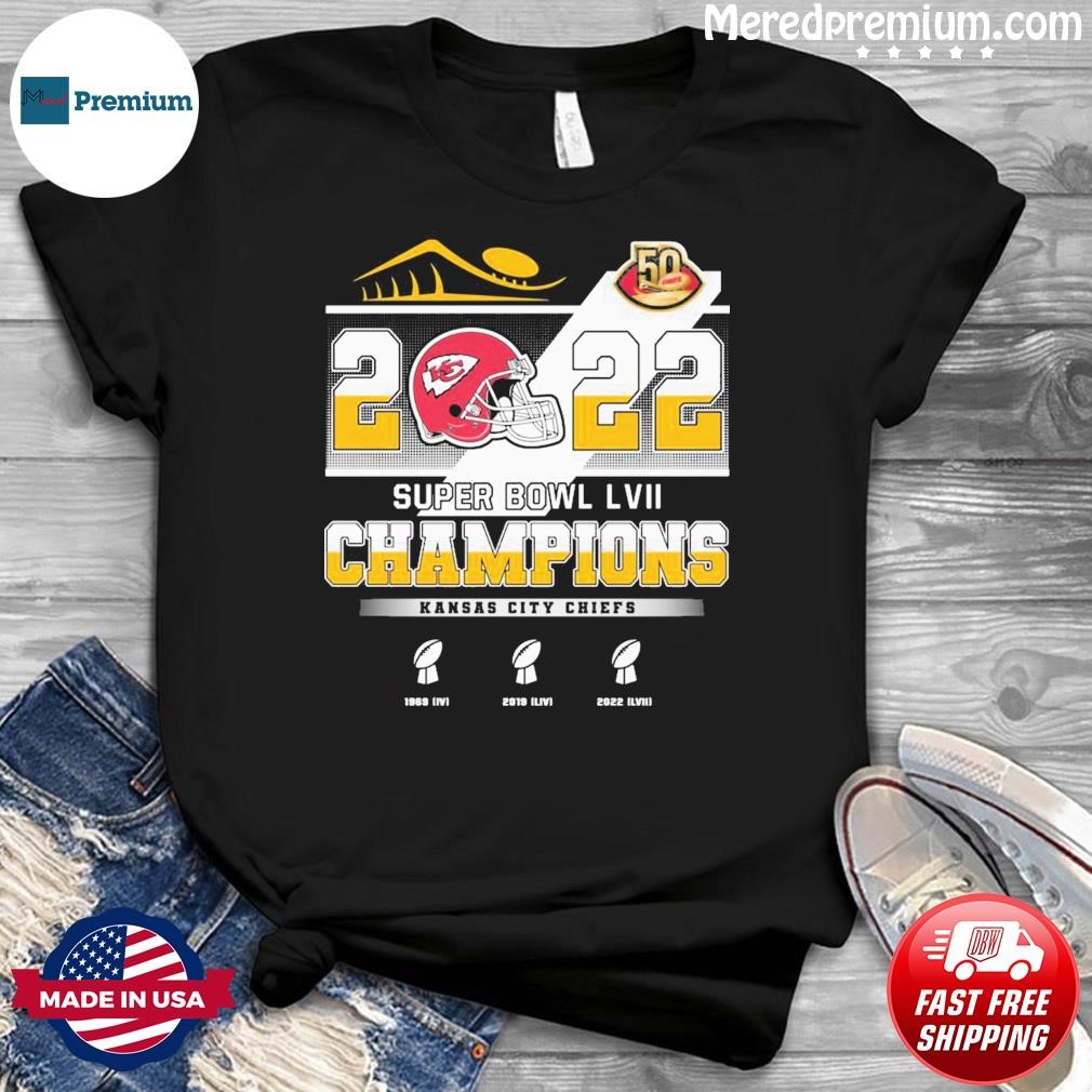 Arrowhead Kansas City Chiefs 2022 Super Bowl LVII Champions Shirt
