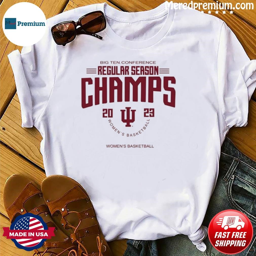 Big 10 Conference Champions Women's Basketball 2023 Indiana Hoosiers Shirt