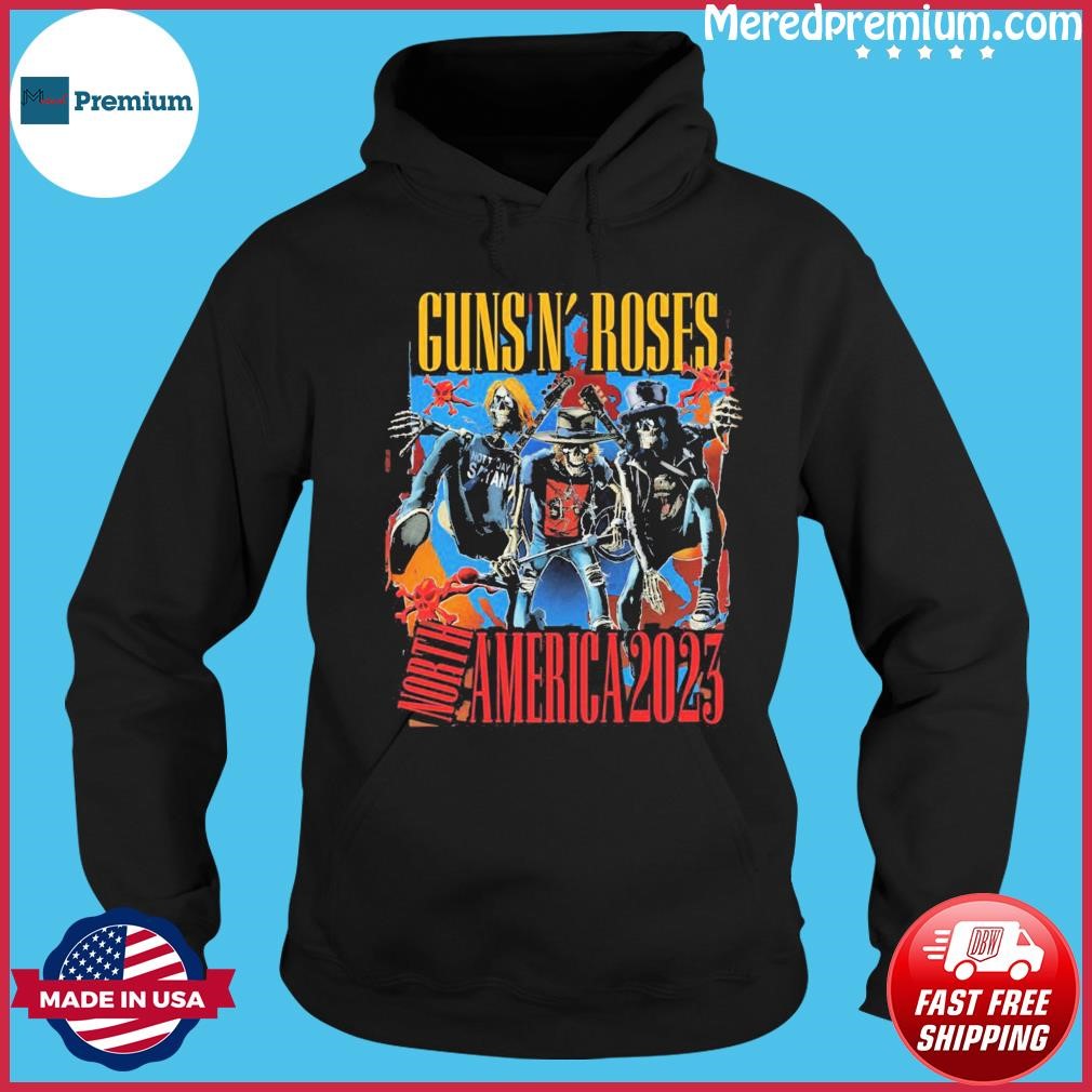Gun N' Roses North America 2023 Shirt Hoodie.jpg