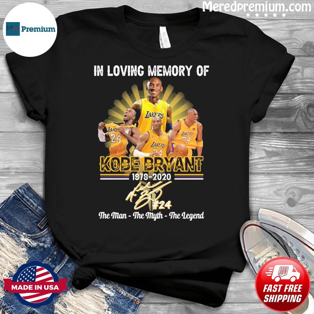 In Loving Memory Of Kobe Bryant 2023 Shirt