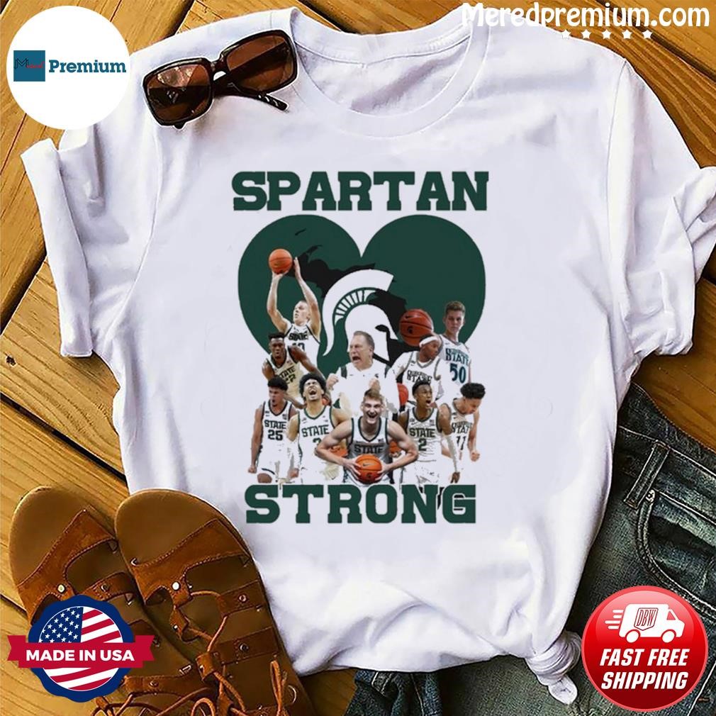Indiana Basketball Team Spartan Strong Shirt