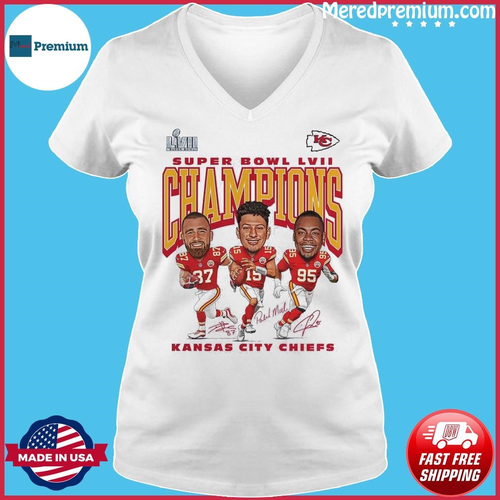 FREE shipping Kansas City Chiefs LVII 2023 super bowl champions shirt,  Unisex tee, hoodie, sweater, v-neck and tank top