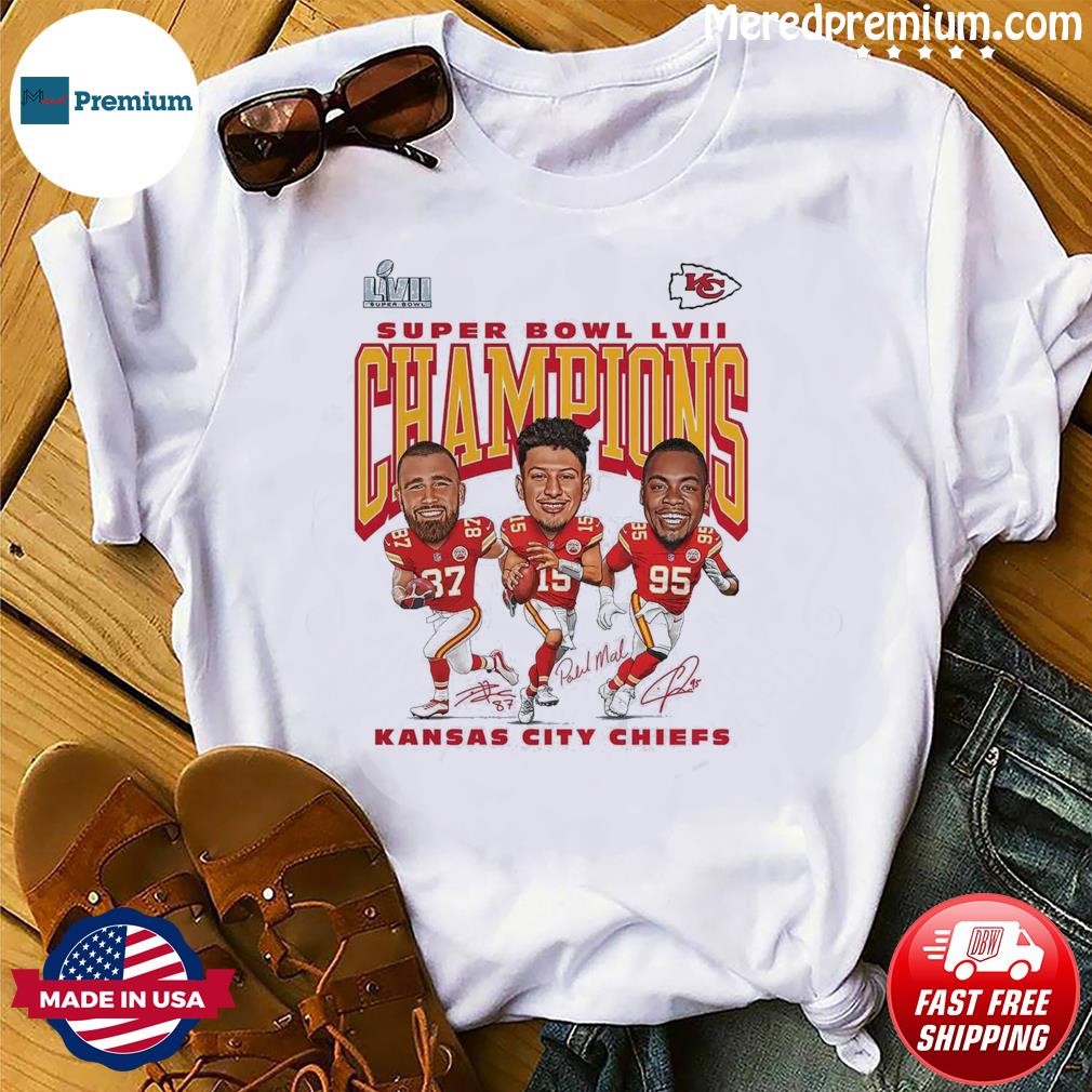 Kansas City Chiefs 2022 Super Bowl LVII Champions Caricature Shirt, hoodie,  sweater, long sleeve and tank top