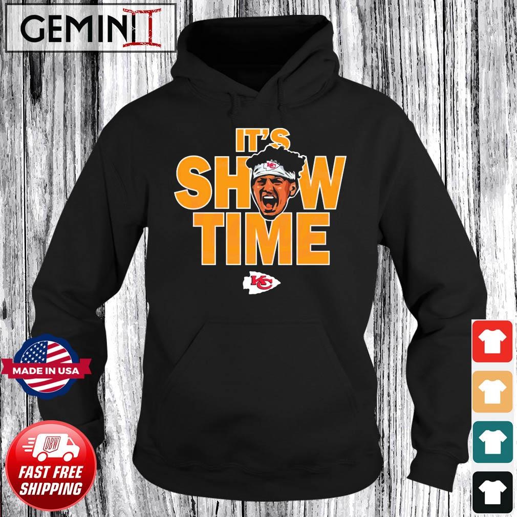 Official showtime patrick mahomes Kansas city Chiefs T-shirt, hoodie,  sweater, long sleeve and tank top