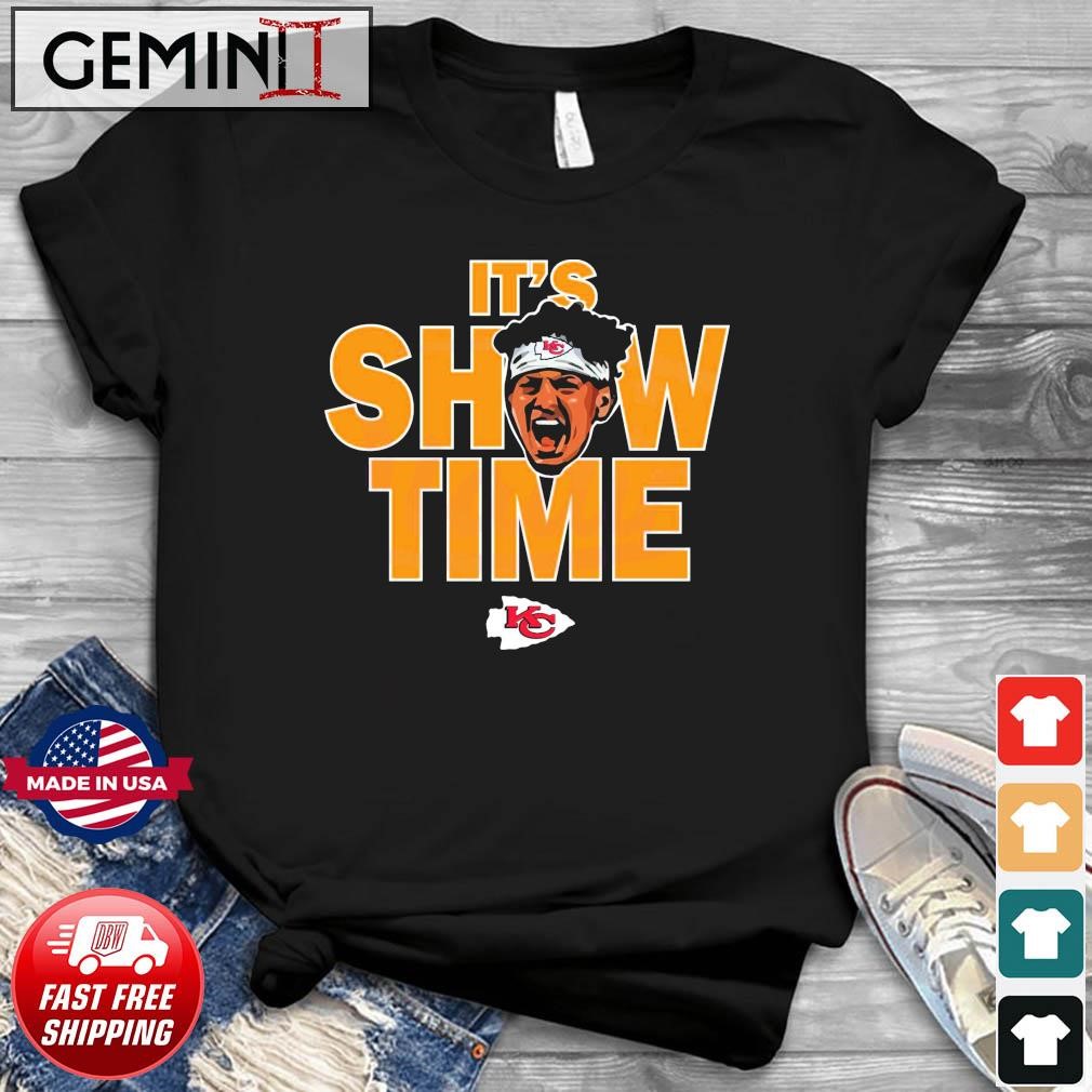 Men's Kansas City Chiefs Patrick Mahomes Red It's Showtime T-Shirt