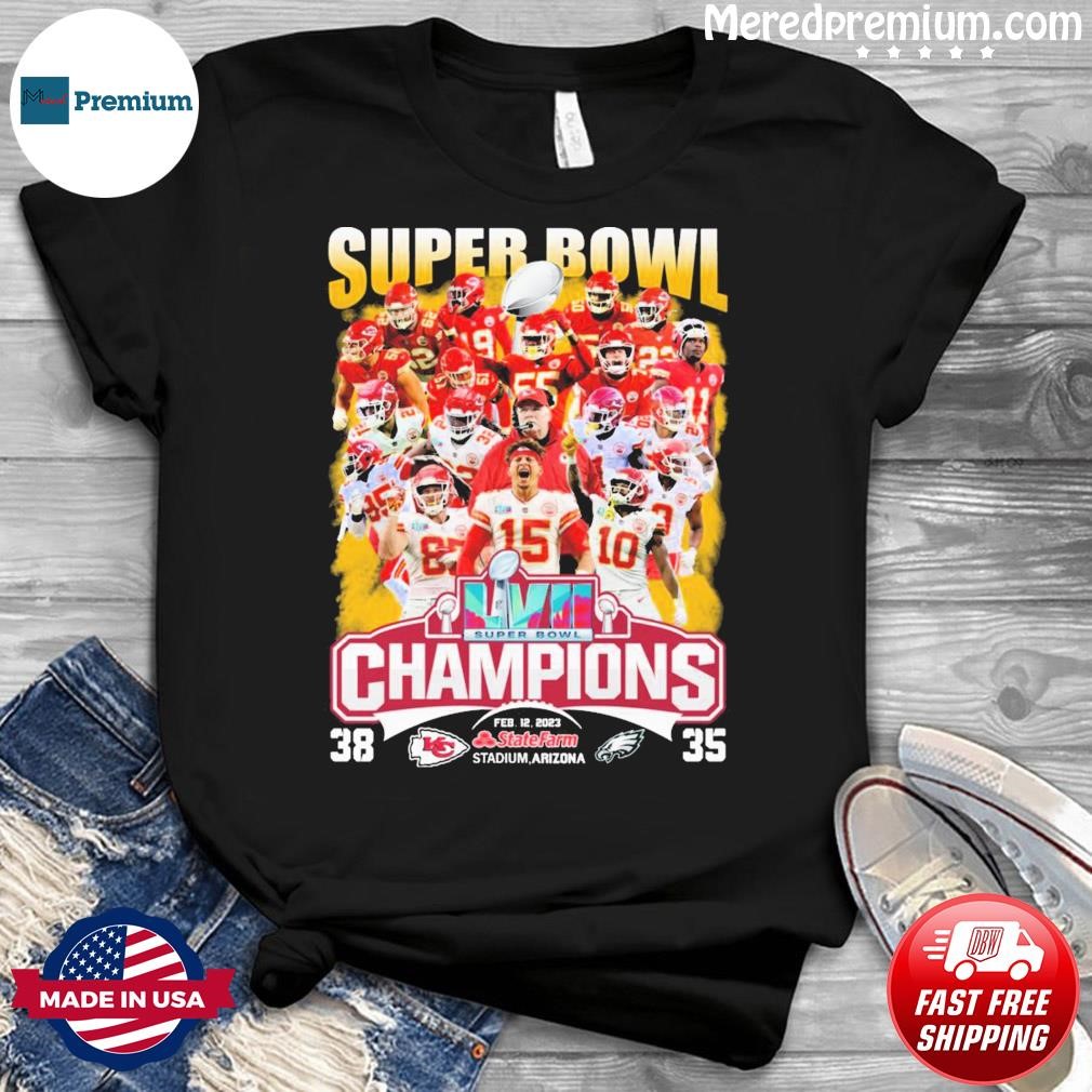 Kansas City Chiefs Super Bowl Champions 38-35 Shirt