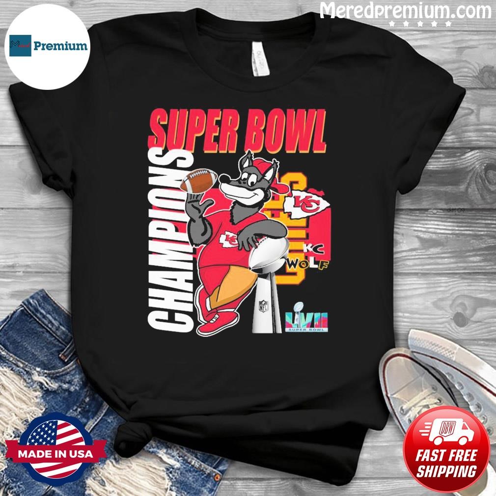 Kc Wolf Kansas City Chiefs Super Bowl LVII Champions Shirt
