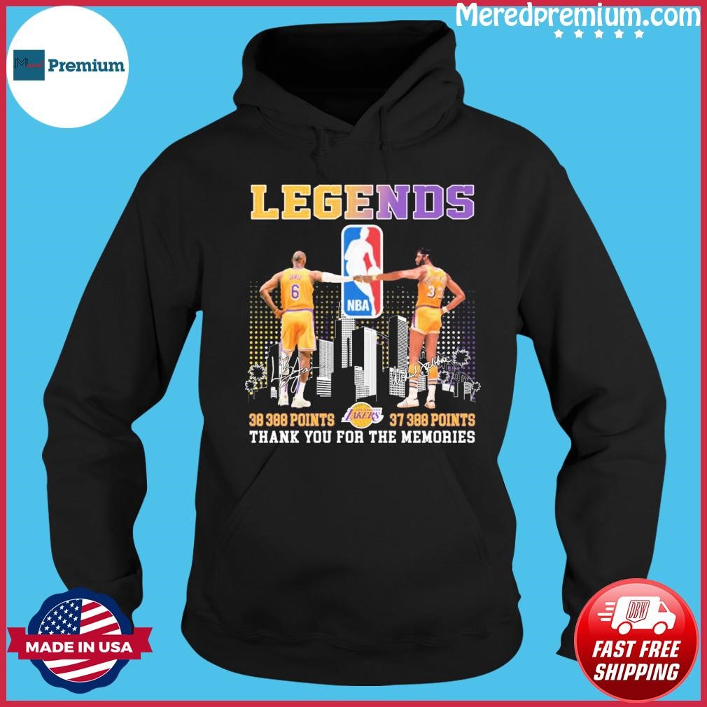 Legends Lebron James And Kareem Abdul-jabbar Thank You For The Memories Signatures Shirt Hoodie.jpg
