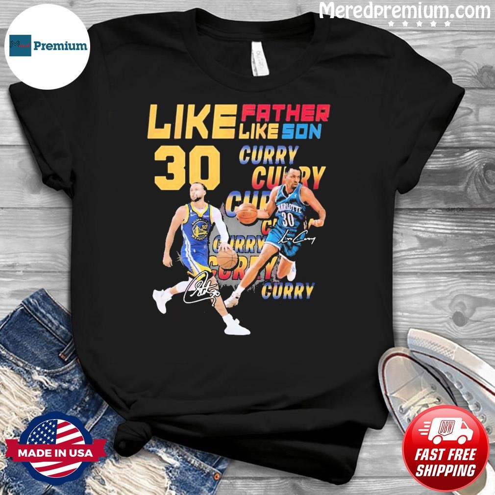 Like Father Like Son 30 Curry T-Shirt