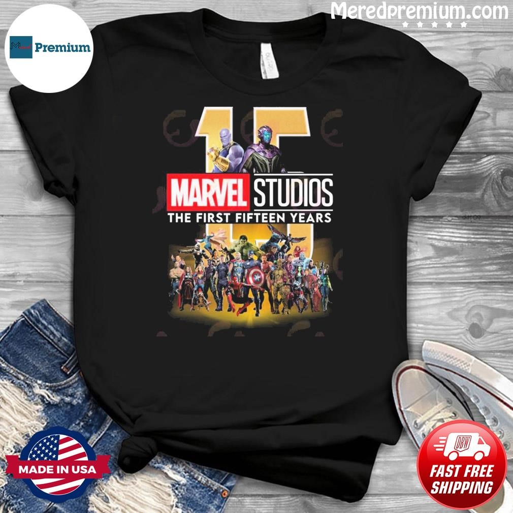 Marvel Studios The First Fifteen Years Shirt