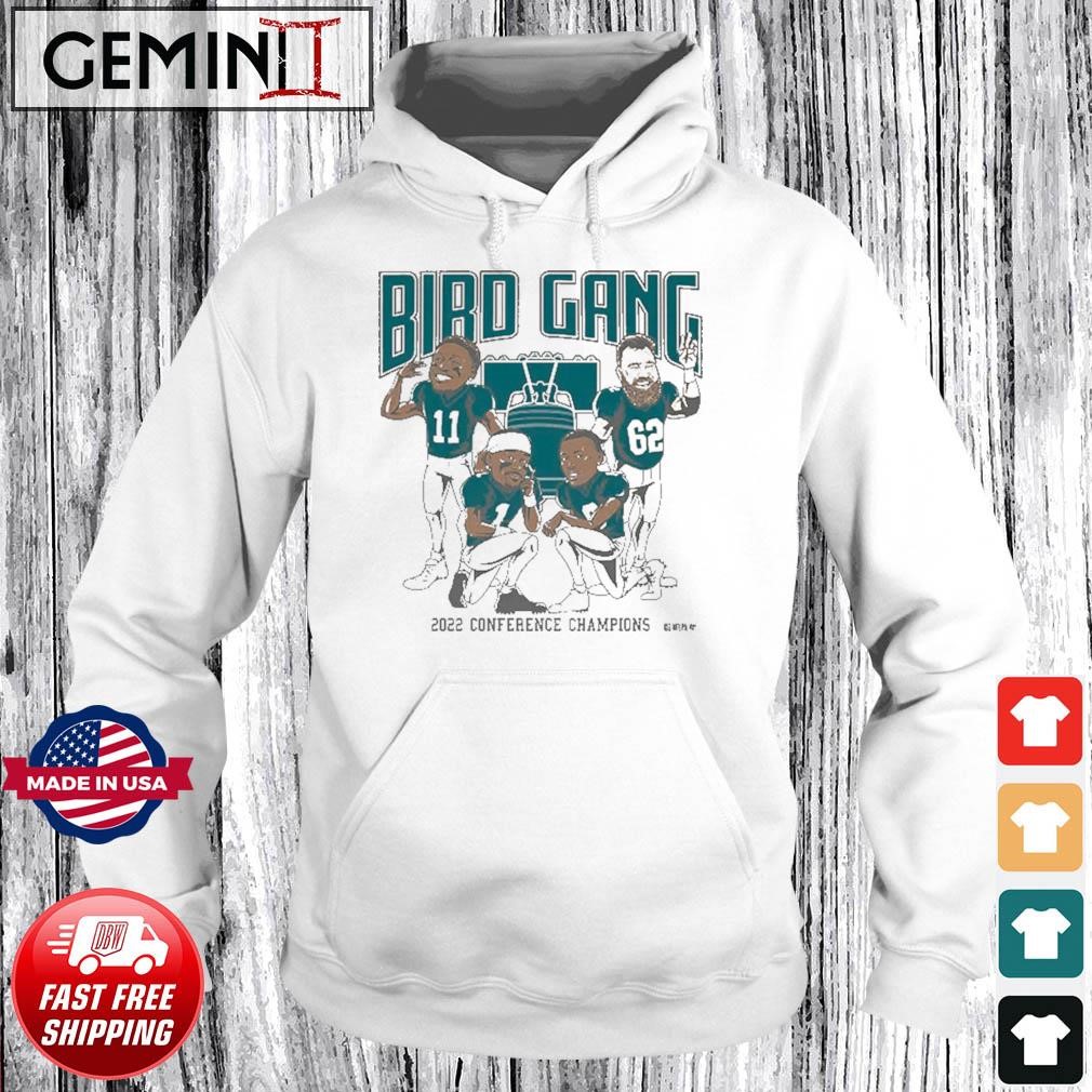 Philadelphia Eagles 2022 Conference Champions Caricatures Shirt Hoodie.jpg