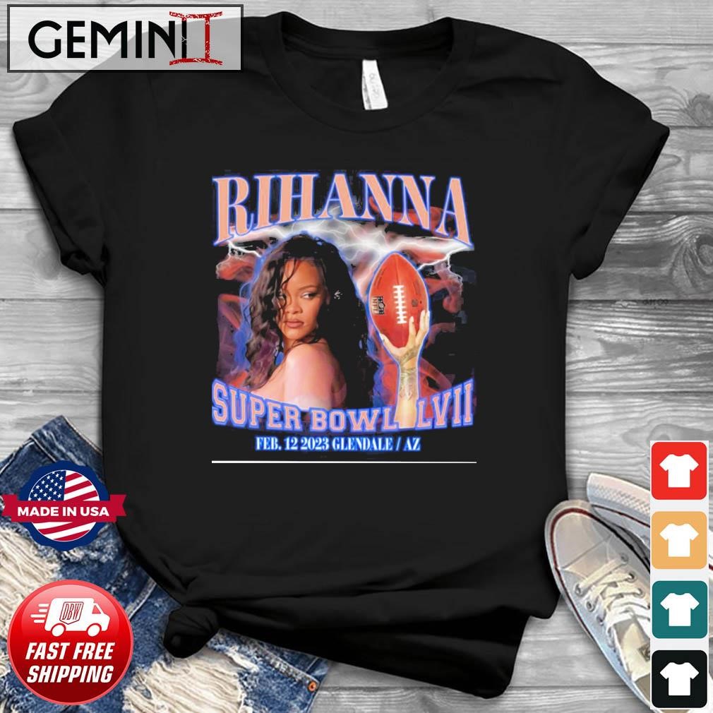 Official Rihanna Super Bowl Superbowl Halftime Vintage 2023 Shirt, hoodie,  sweater, long sleeve and tank top