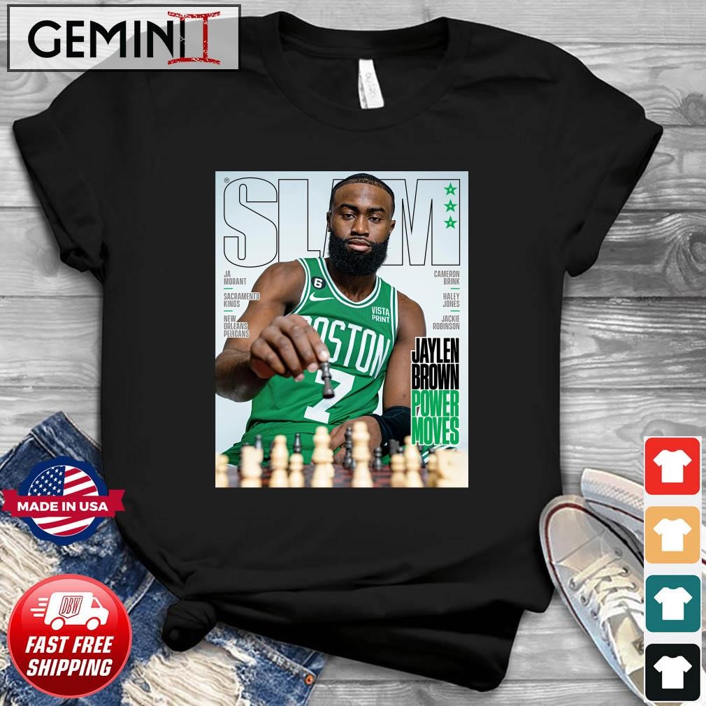 SLAM Boston Celtics Jaylen Brown Power Moves Shirt