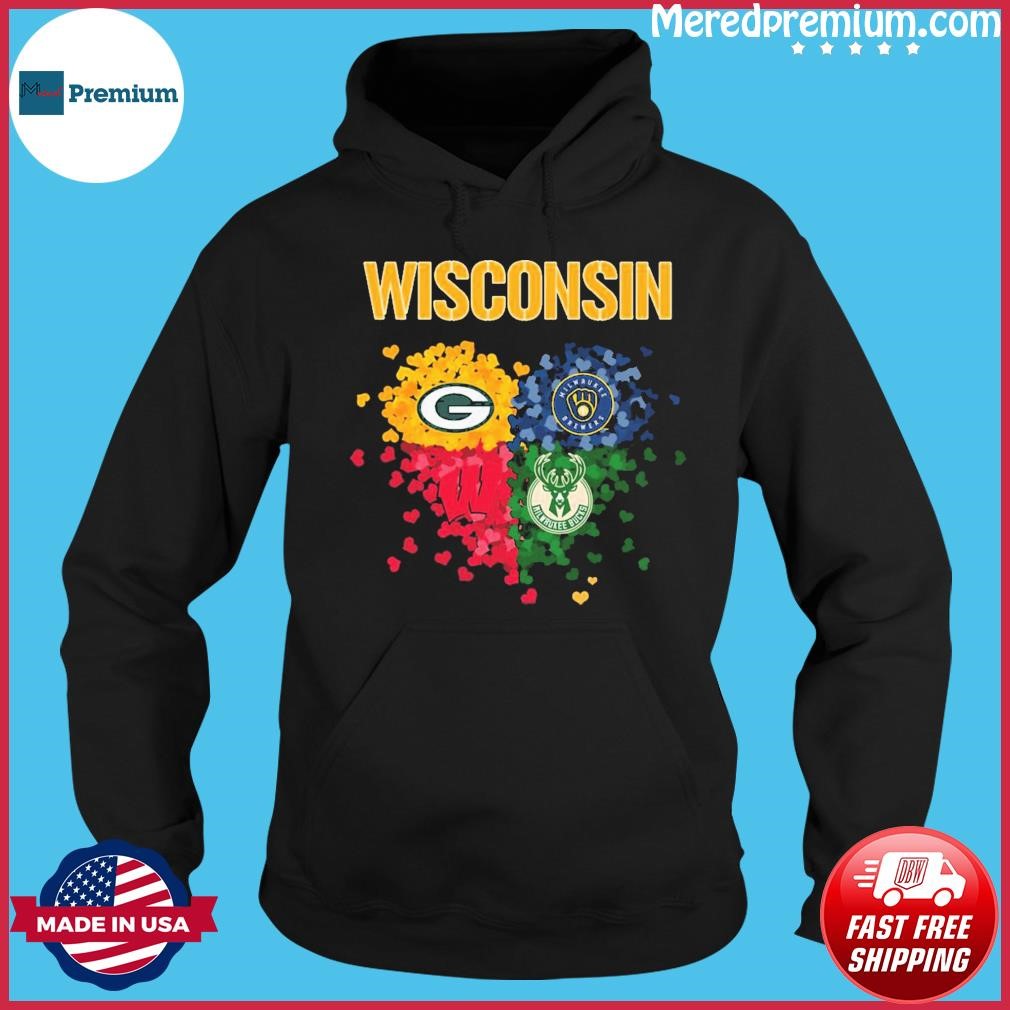 The Wisconsin Sports Team Heart Love Shirt Hoodie.jpg