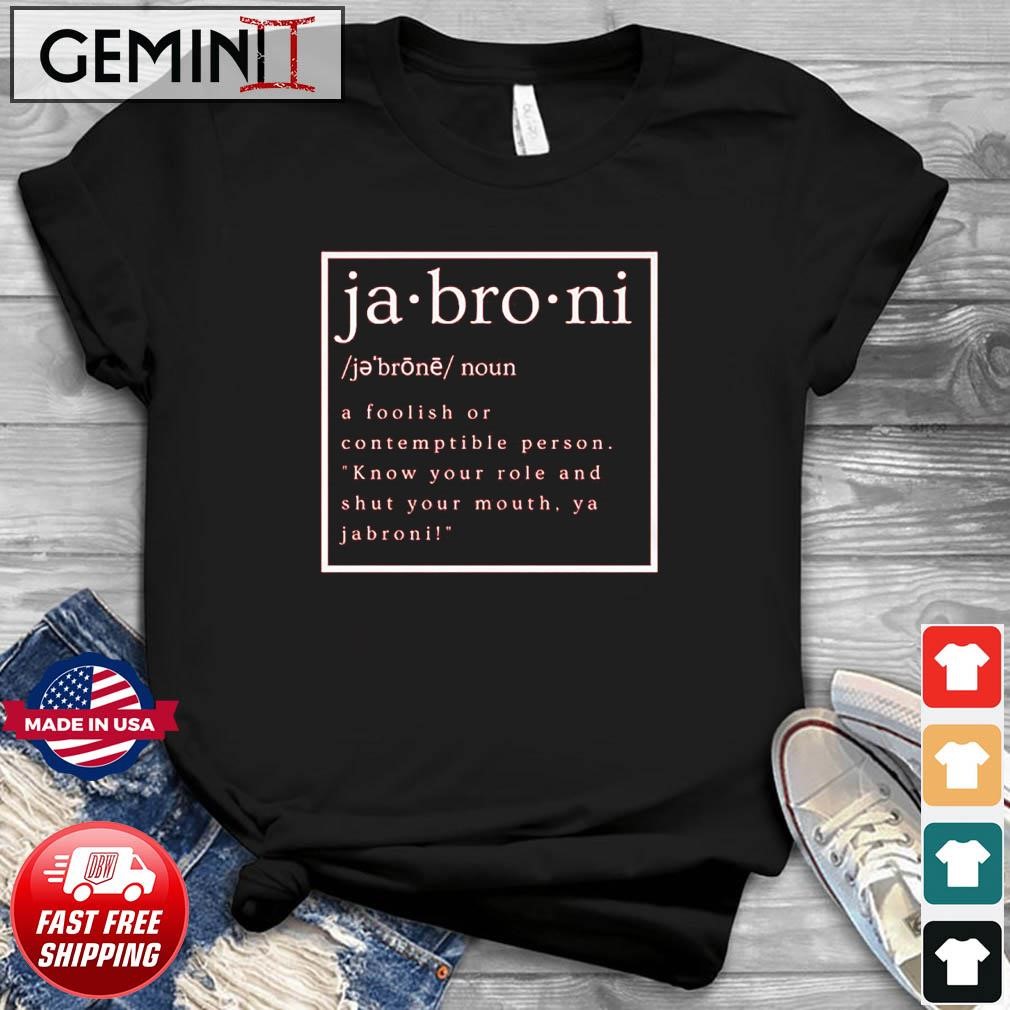 Travis Kelce Jabroni Definition Shirt