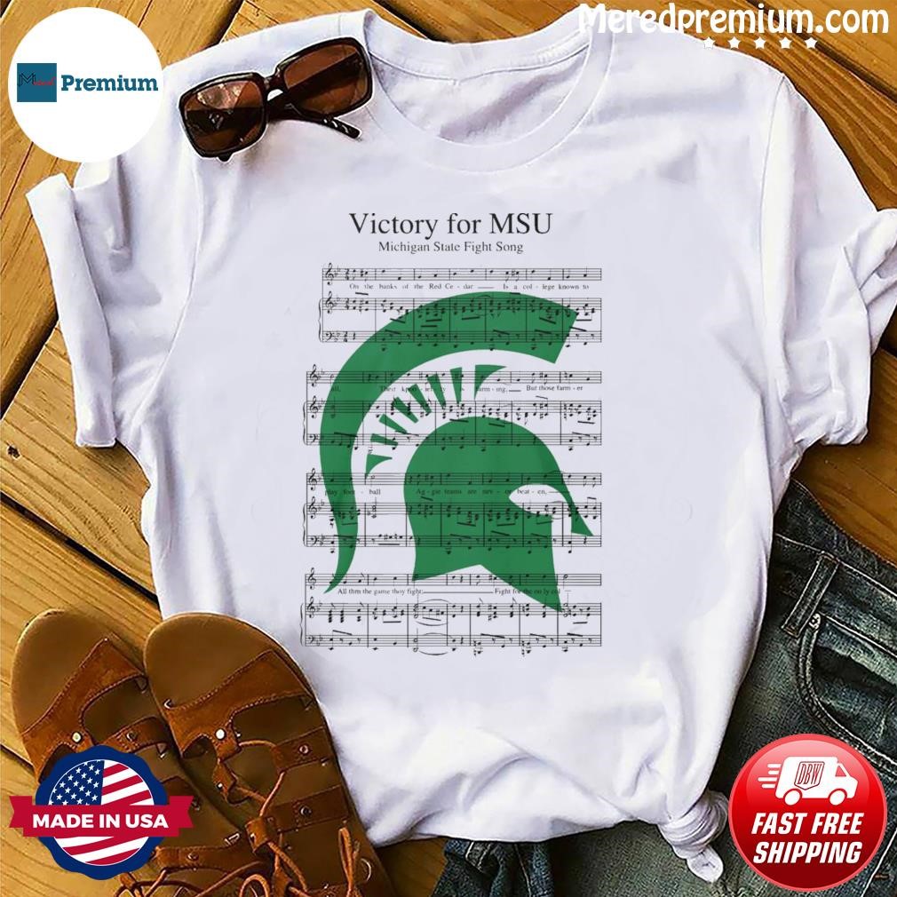 Victory For Msu Michigan State Fight Song Lyrics Shirt