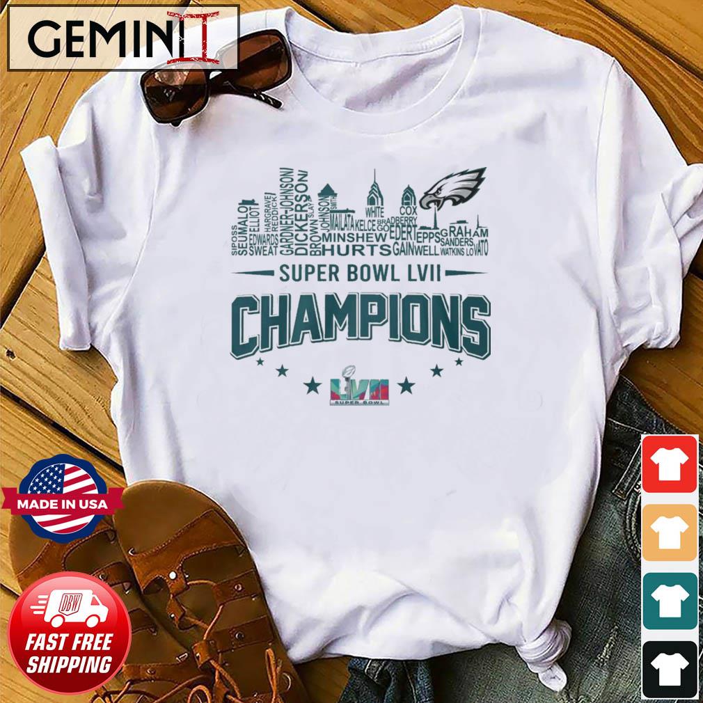 FREE shipping Philadelphia Eagles Super Bowl LVII 2023 shirt