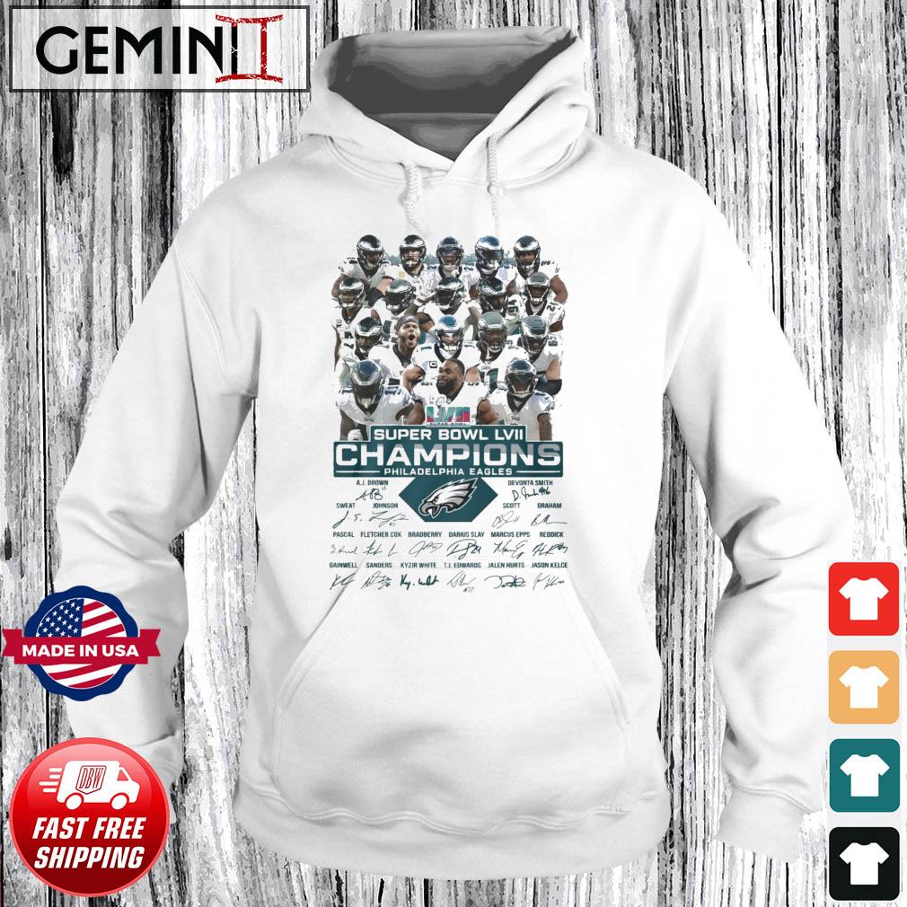 Official Super Bowl LVII 2023 Philadelphia Eagles Champions shirt