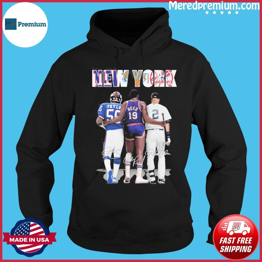New York Taylor Reed Derek Jeter Signature Shirt Hoodie.jpg