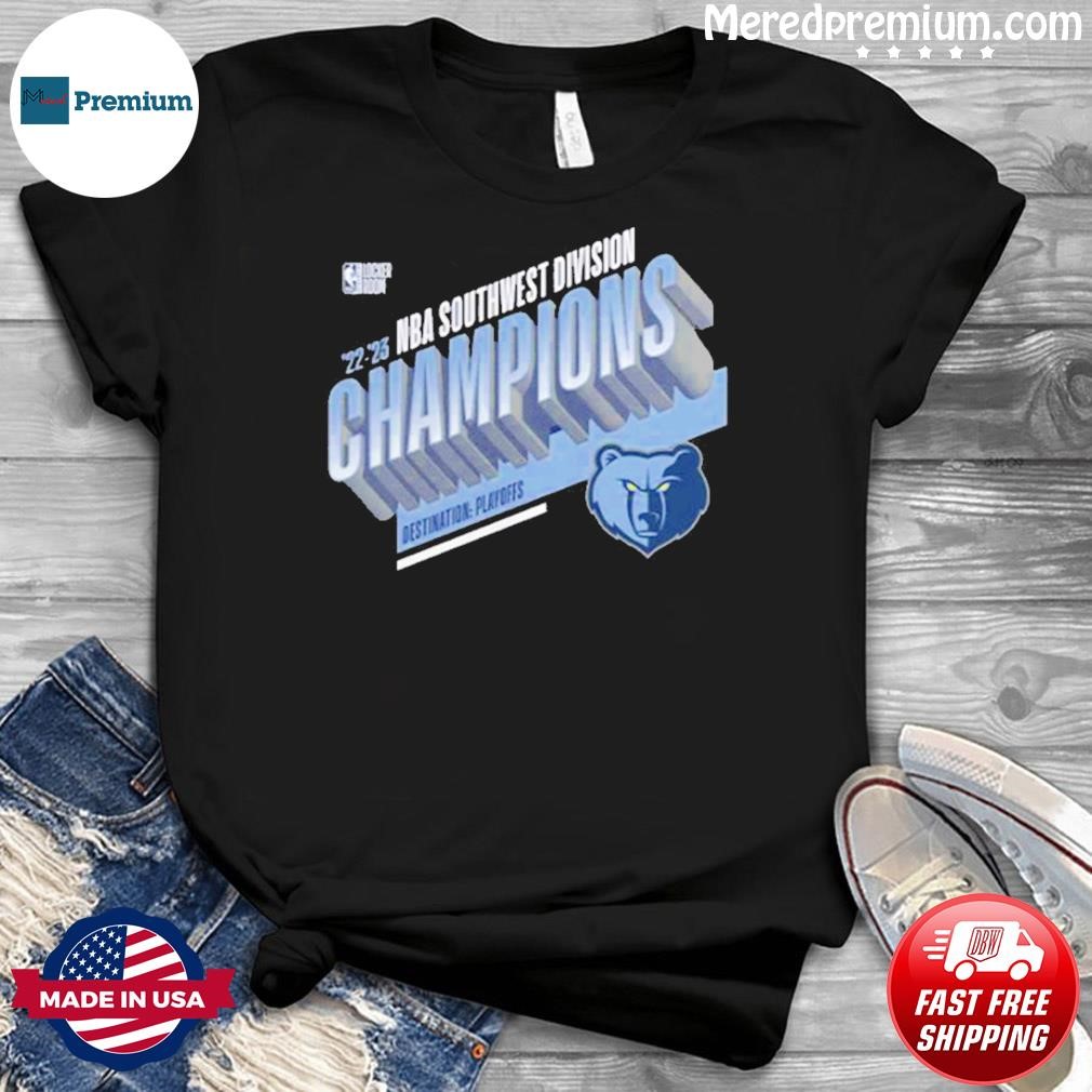 2023 Nba Southwest Division Playoffs Champions Memphis Grizzlies Shirt