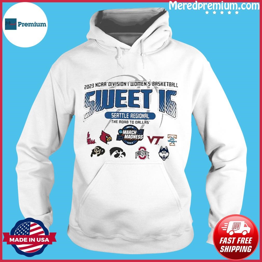 2023 Ncaa Di Womens Seattle Regional The Road To Dallas Shirt Hoodie.jpg