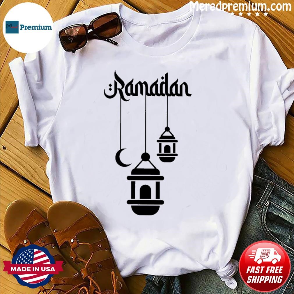 Ramadan Kareem Ramadan With Latren Lamps Design Shirt