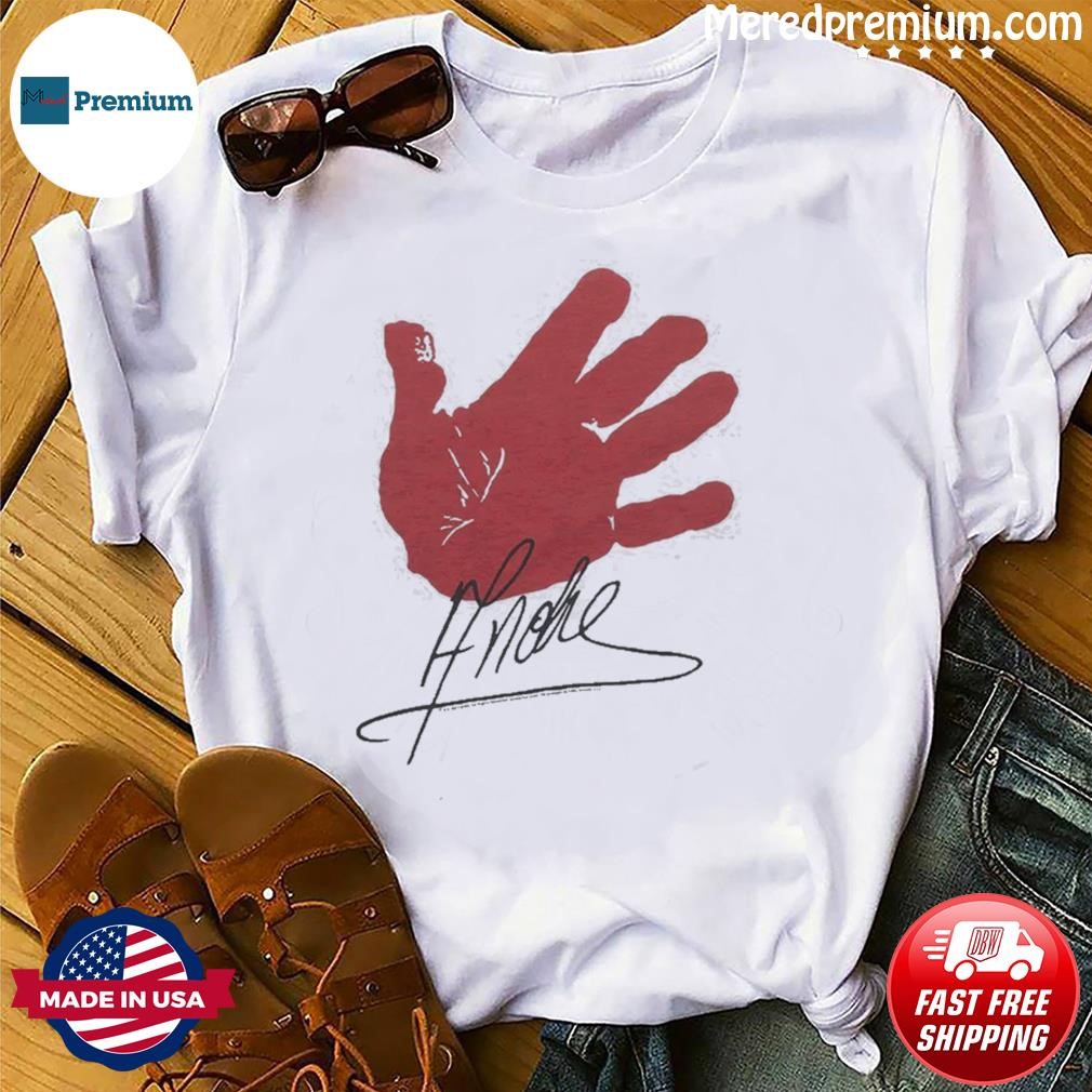 Andre The Giant Handprint Signature shirt