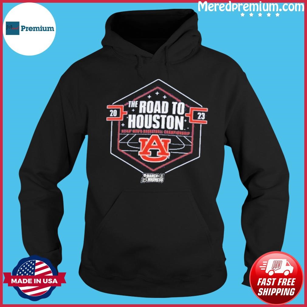 Auburn Tigers 2023 NCAA Men's Basketball March Madness Road To Houston Shirt Hoodie.jpg