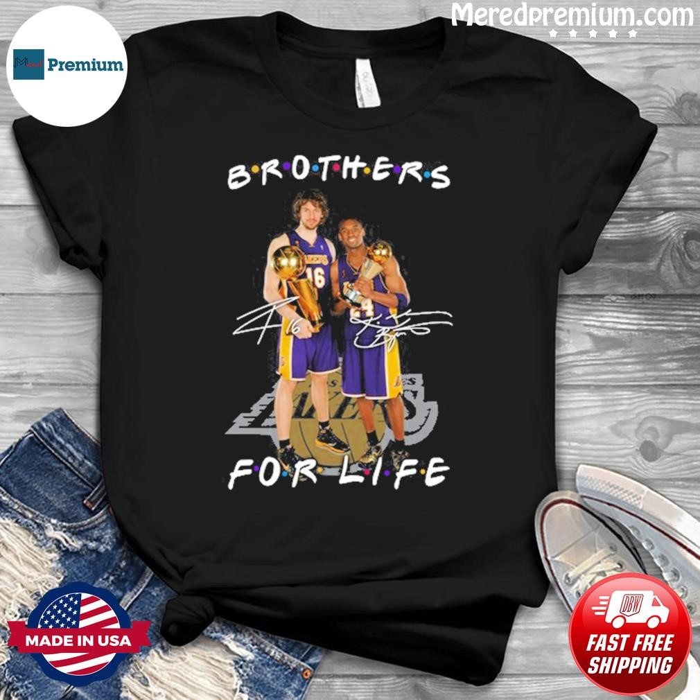 Los Lakers Brothers Signature For Life Shirt