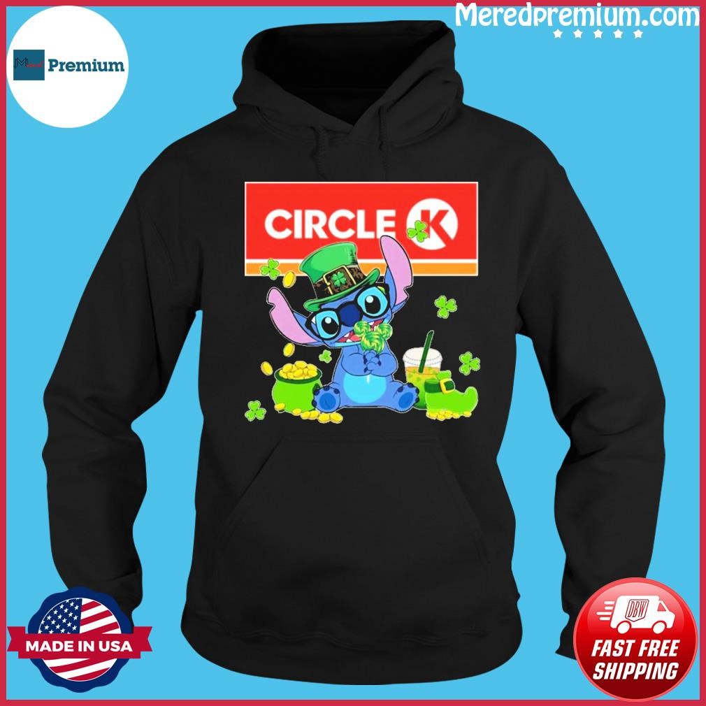Baby Stitch And Circle K St Patrick's Day Shirt Hoodie.jpg
