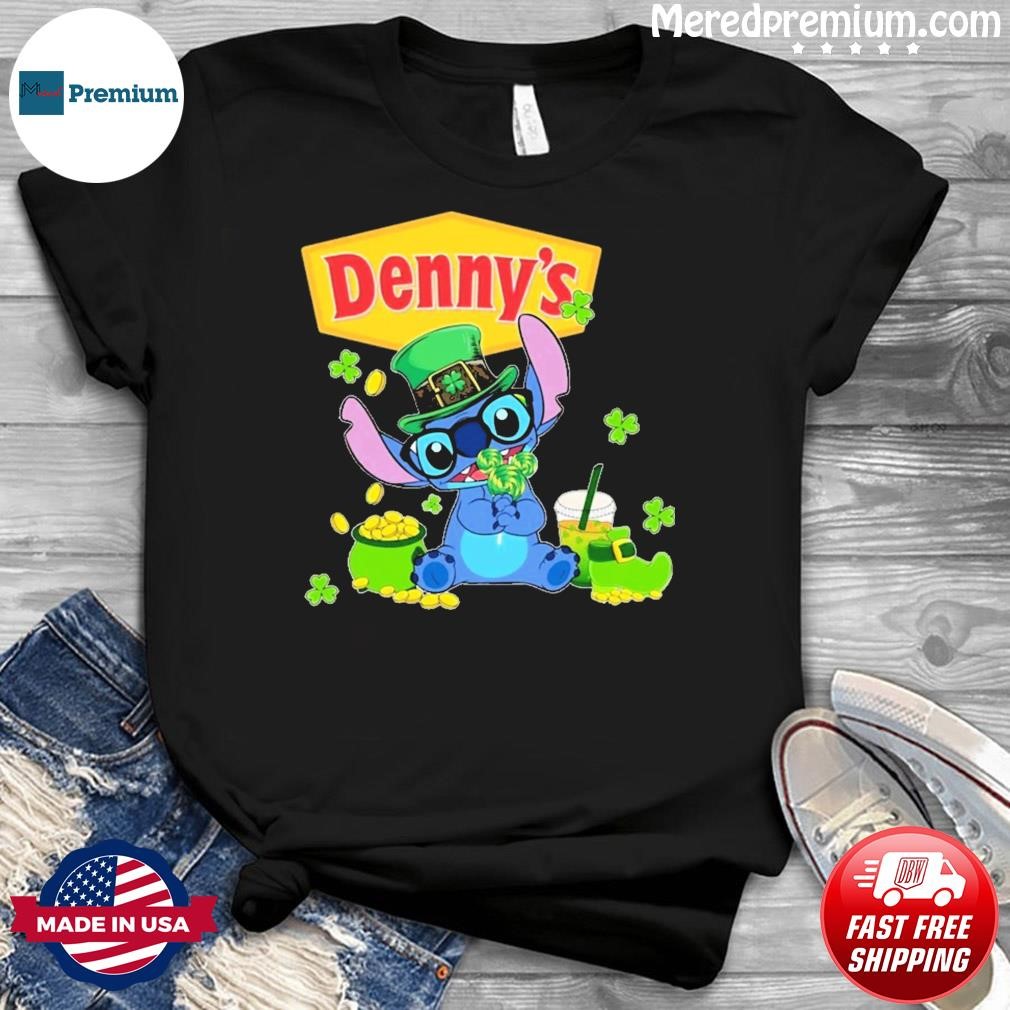 Baby Stitch And Denny's St Patrick's Day Shirt