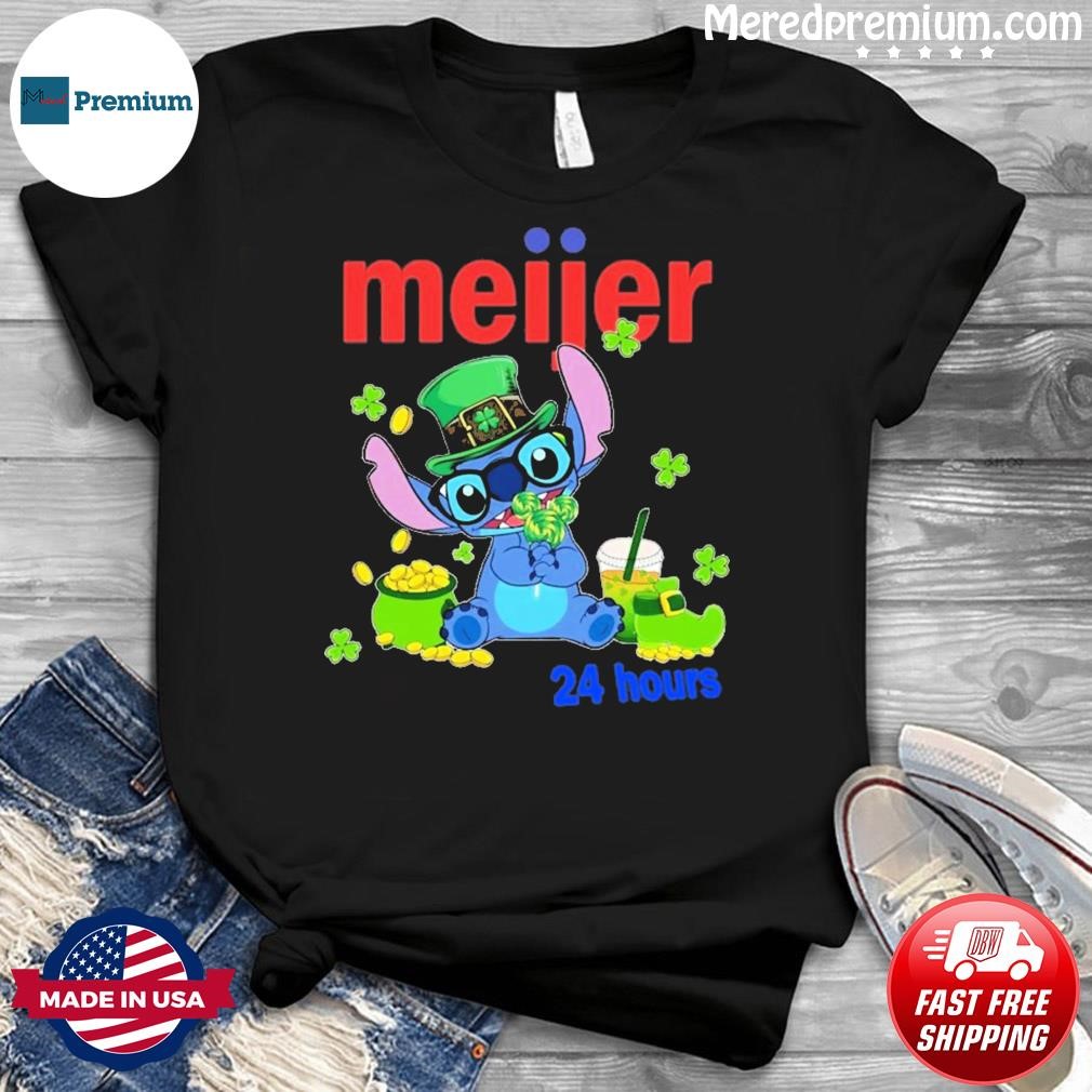 Baby Stitch And Meijer 24 Hours St Patrick's Day Shirt