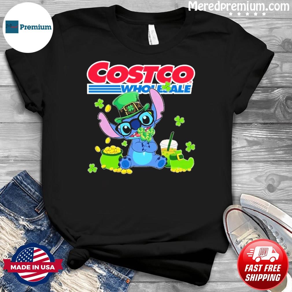 Baby Stitch Costco Wholesale Logo St Patrick's Day Shirt