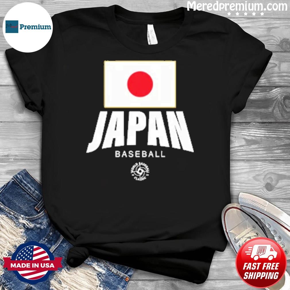 Black Japan Baseball Legends 2023 World Baseball Shirt