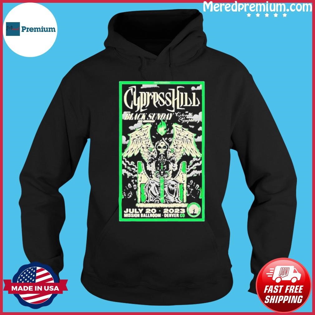 Cypress Hill Black Sunday 30th Anniversary Ballroom Denver CO 2023 Shirt Hoodie.jpg