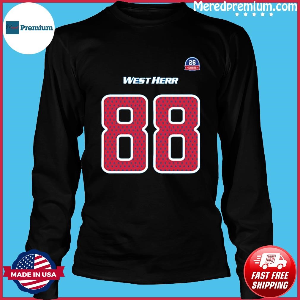 Dawson Knox 88 Team West Herr Shirt - Freedomdesign