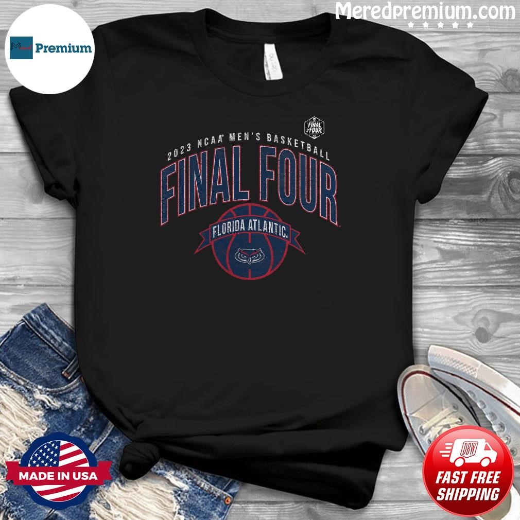FAU Owls 2023 NCAA Men's Basketball Tournament March Madness Final Four Retro Shirt