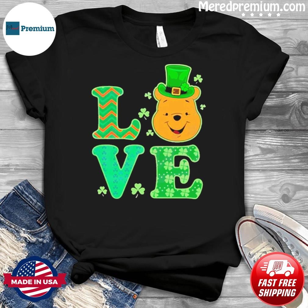 Disney Winnie The Pooh St Patrick’s Day Shamrock Shirt