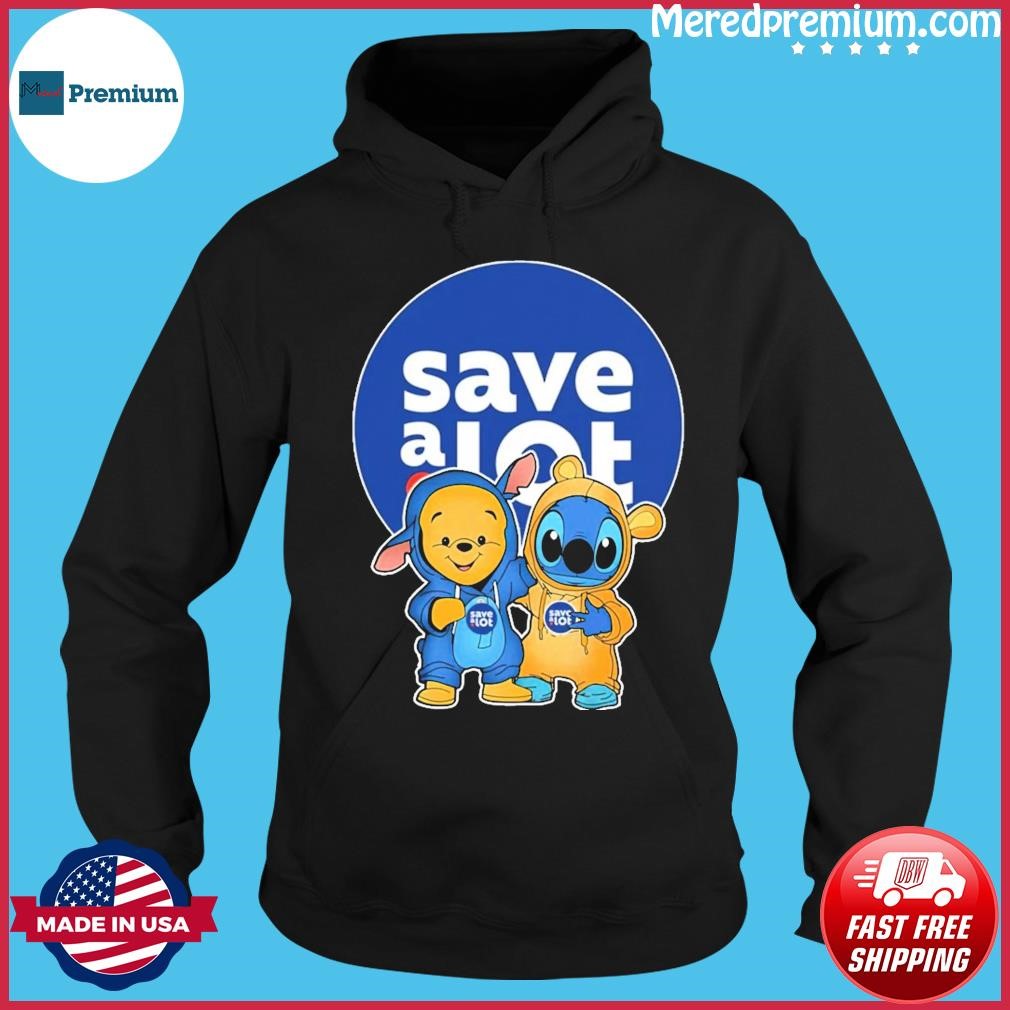 Friends Baby Stitch And Baby Winnie-the-Pooh Save-A-Lot Shirt Hoodie.jpg