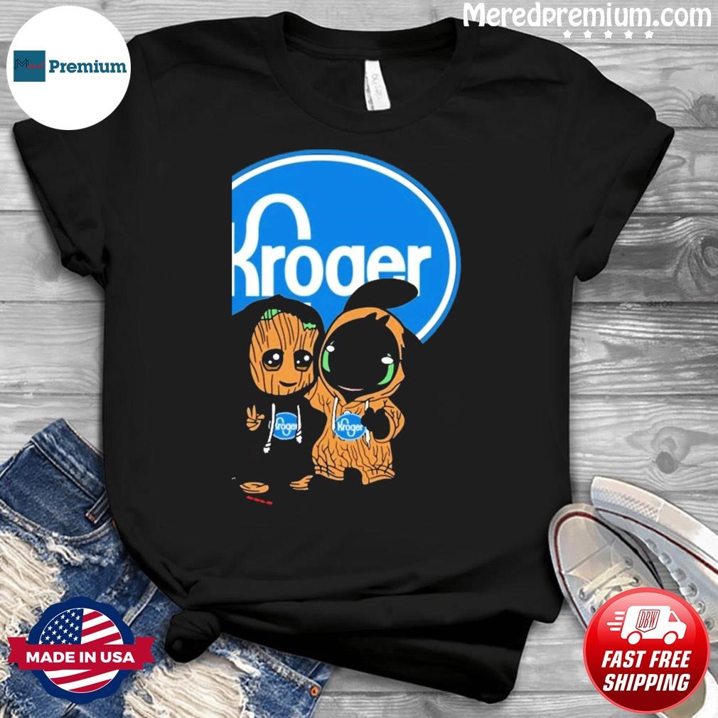 Friends Baby Toothless And Baby Groot Kroger Shirt