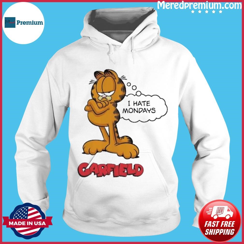 Garfield I Dont Hate Mondays Comfort Colors Shirt Hoodie.jpg