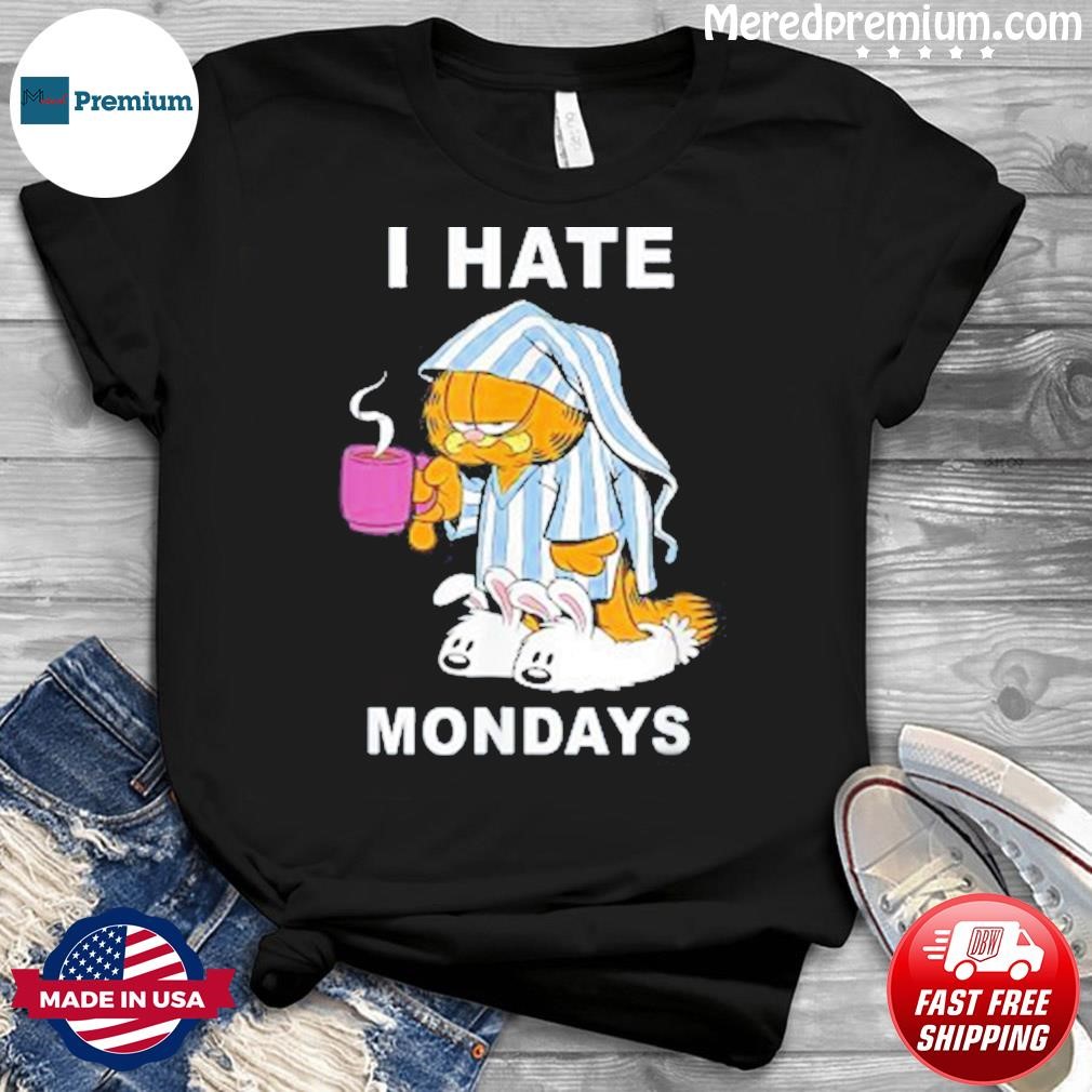 Garfield I Hate Mondays Coffee Sweatshirt Garfield Shirt