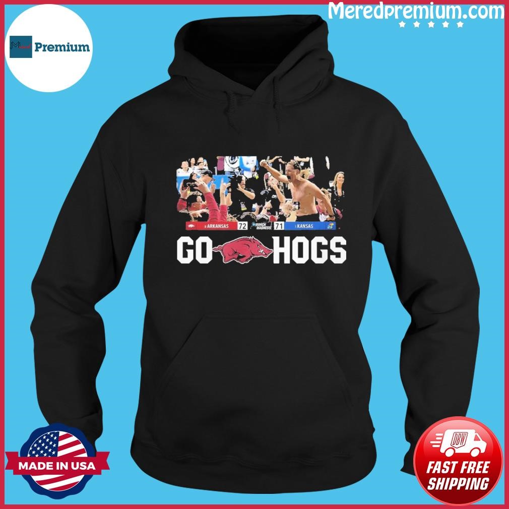Go Hogs Arkansas March Madness Kansas Shirt Hoodie.jpg